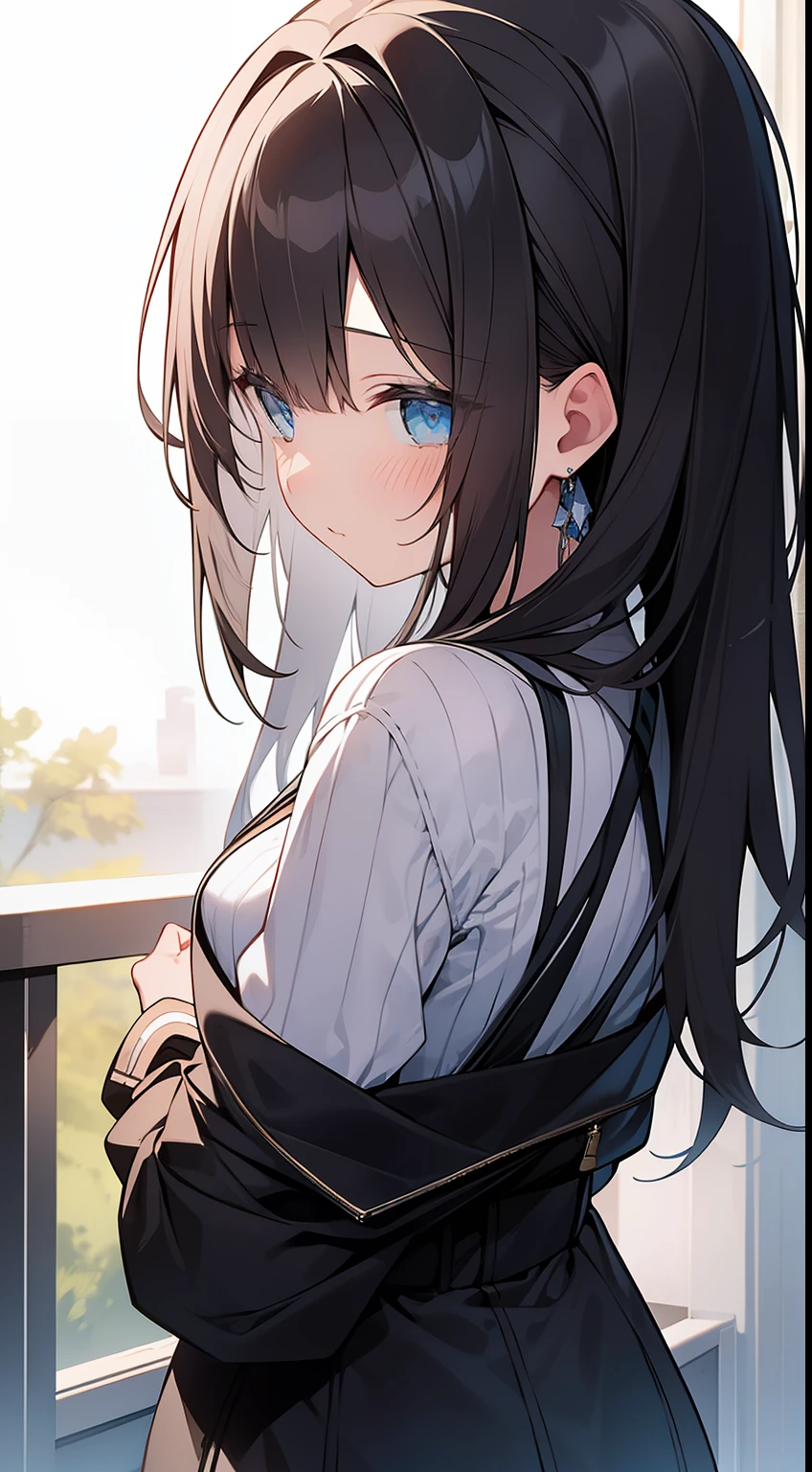 One girl