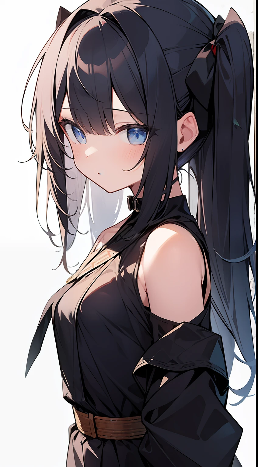 One girl