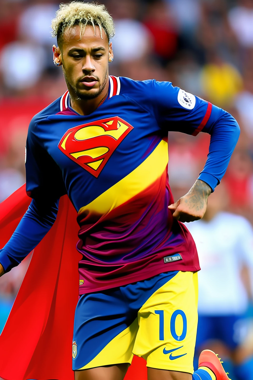 Make Neymar like a superman