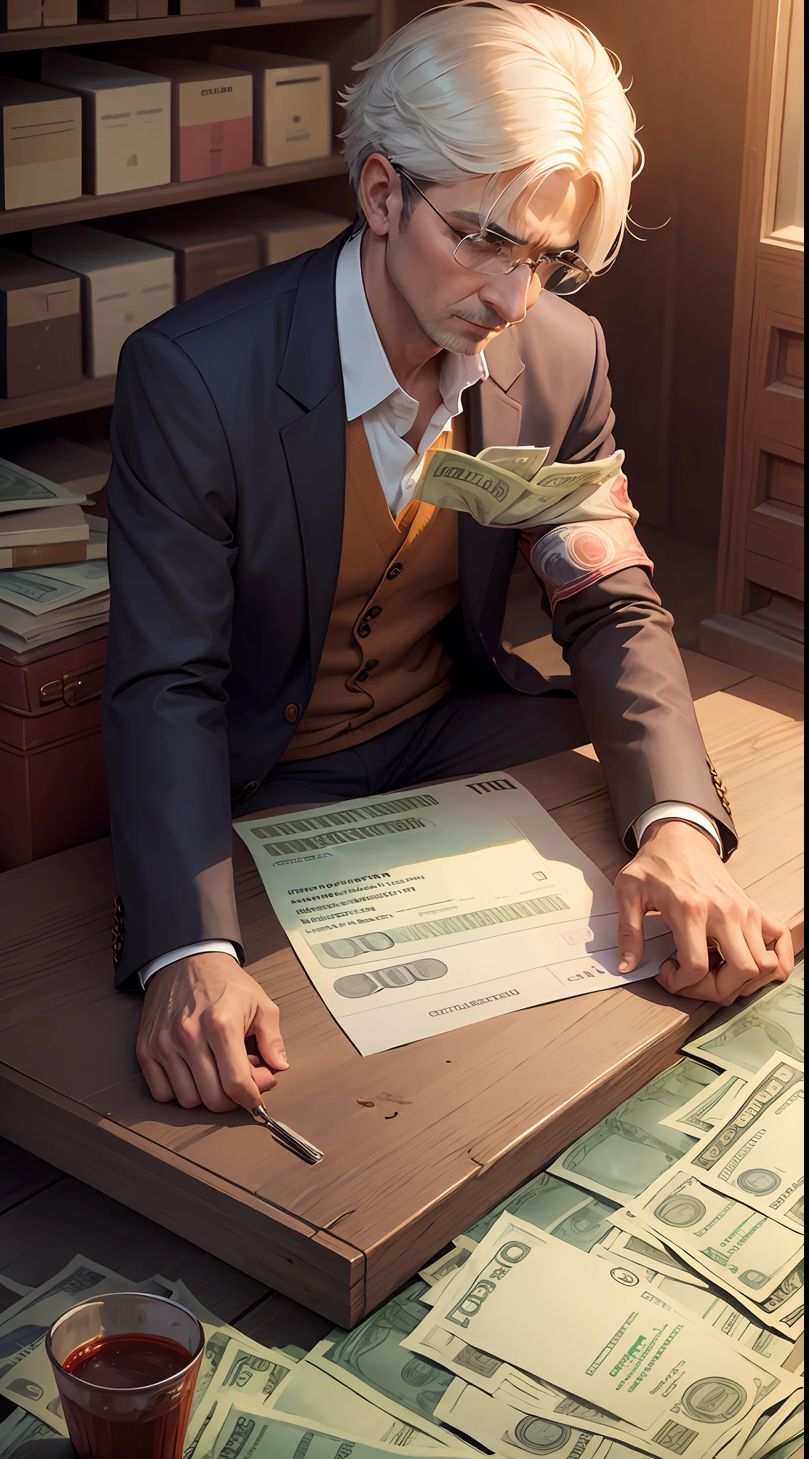 Bribing money to a corrupt politician --auto