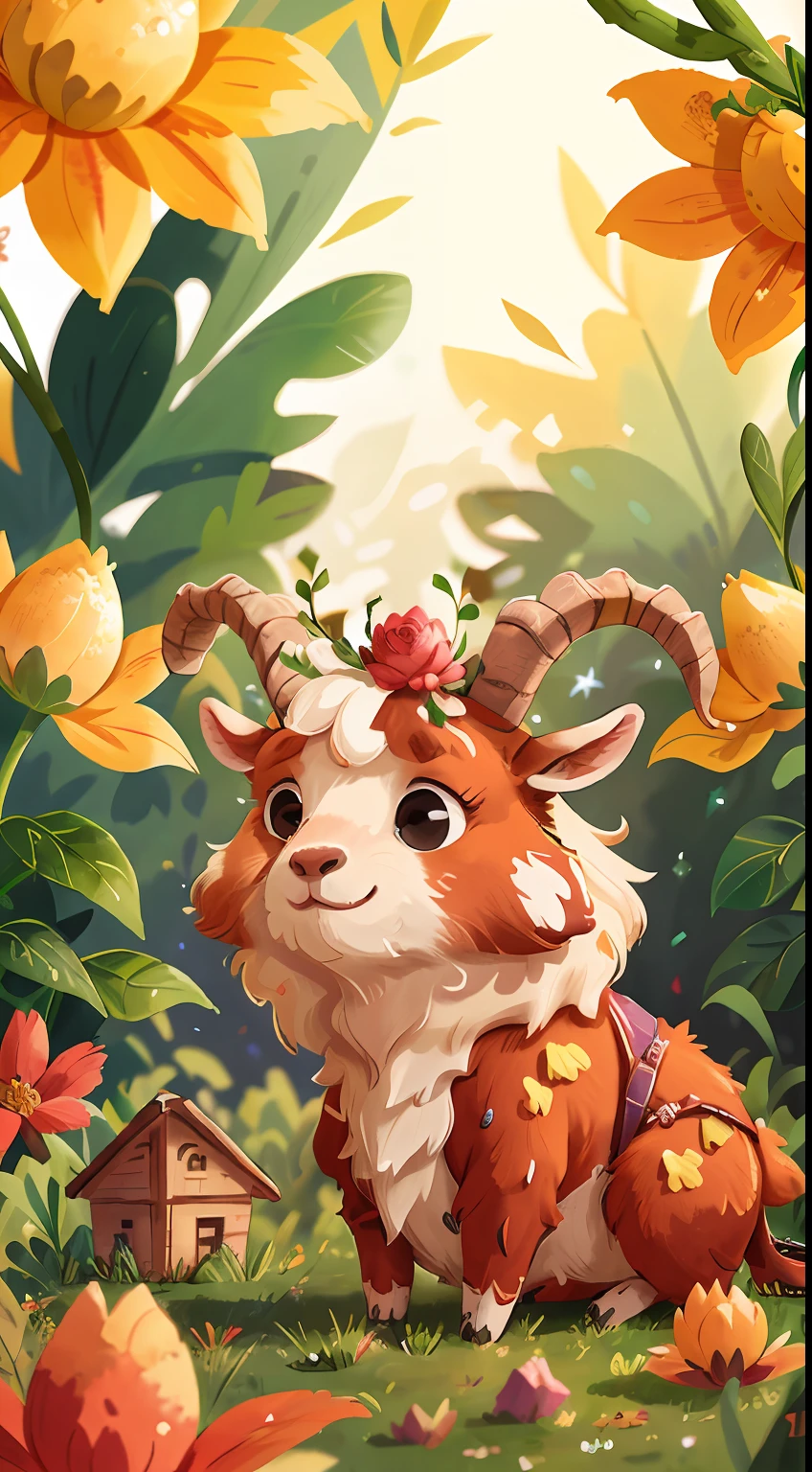 1goat, perfect quality, clear focus (clutter - home: 0.8), (masterpiece: 1.2) (realistic: 1.2) (bokeh) (best quality) (detailed skin: 1.3) (complex details) (8K) (sharp focus), clean background, white background, long view composition, 85MM SHOT
