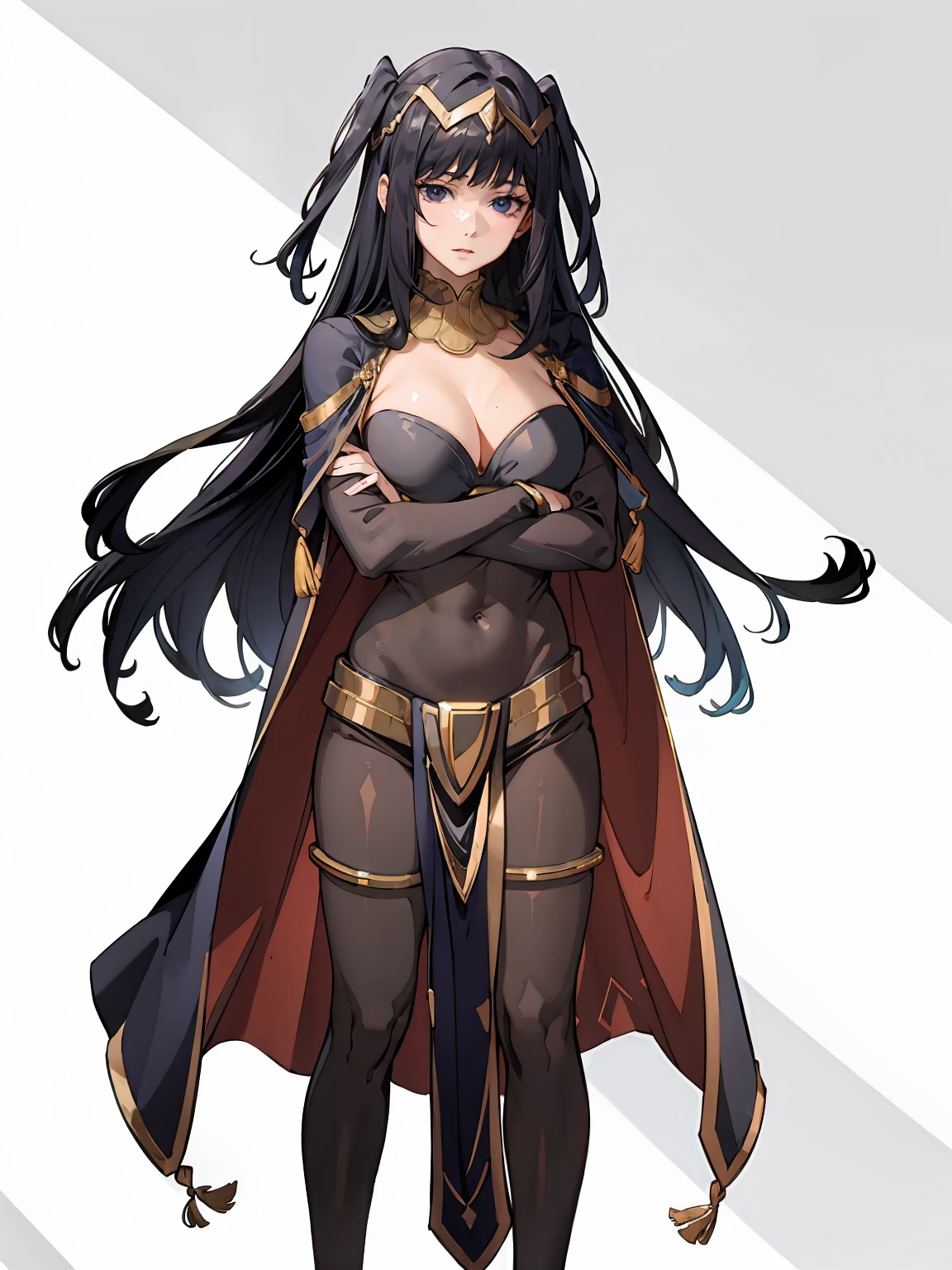 (masterpiece, detailed) covering cape