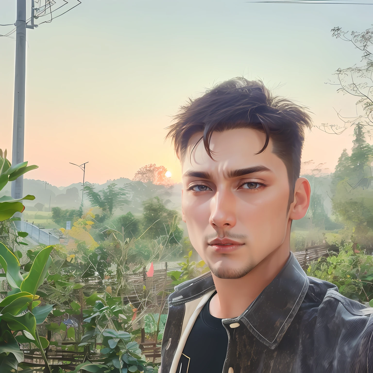 handsome and dashing,Handsome,high and cold