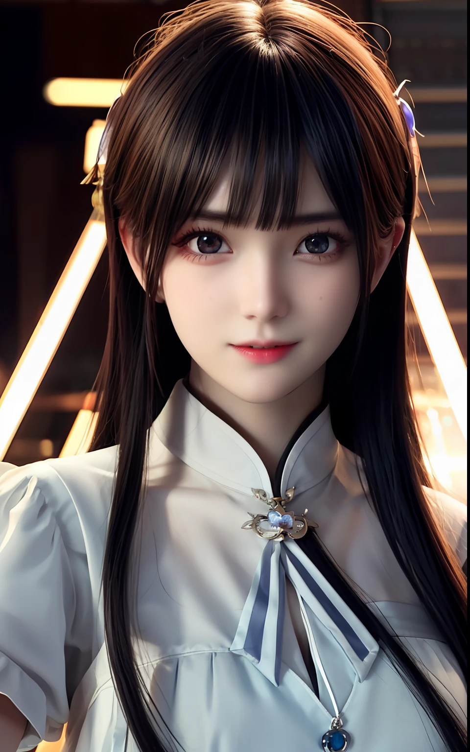 ulzzang -6500-v1.1, (Raw foto:1.2), (Photorealsitic:1.4), animesque、Beautiful detailed woman, extremely detailed eye and face, Beautiful detailed eyes, Ridiculous, Unbelievably ridiculous, huge filesize, ultra-detailliert, hight resolution, ighly detailed, top-quality, ​masterpiece, illustratio, ighly detailed, nffsw, unification, 8k wallpaper, splendid, finely detail, ​masterpiece, top-quality, Always detailed ticker uniform 8K wallpapers, Light on the Face、电影灯光、16yo girl