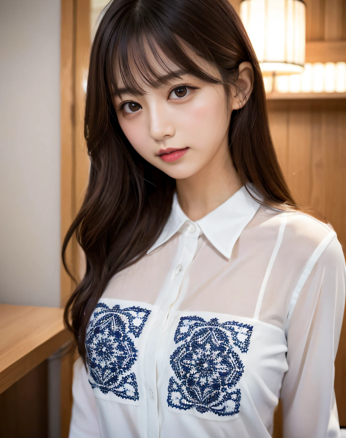 Stylish white shirt