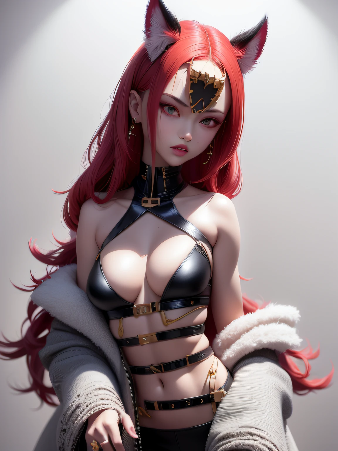 On your stomach，d4d64，Silk belly pocket, , Python cloak.620579，（On your stomach）3 d model，Caramel macchiato， arma， The sword， halter， holdingweapon， 32K, Linen cloak, Top quality, Masterpiece:Faust，,1 ， long whitr hair， ​​clouds， On your stomach， （tmasterpiece，k hd，hyper HD，16k）,clutching a sword， buliding， Reflectors， bloods， Eastern Asia， Weapon focus， Skysky， brunette color hair， knifes， trouser， firey，  banya， The clothes ar， bandagens， sword sheath， Masks， 独奏，best qualityer， hyper HD， （realisticlying：1.4），， A high resolution， the detail， RAW photogr， Sharp Re， Nikon D850 Film Stock Photo by Jefferies Lee 4 Kodak Portra 400 Camera F1.6 shots, Rich colors, ultra-realistic vivid textures, Dramatic lighting, Unreal Engine Art Station Trend, cinestir 800，On your stomach，