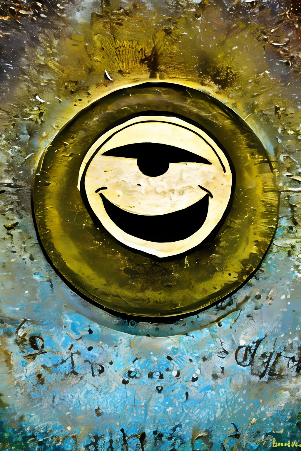 Dollar sign eyes smiley face