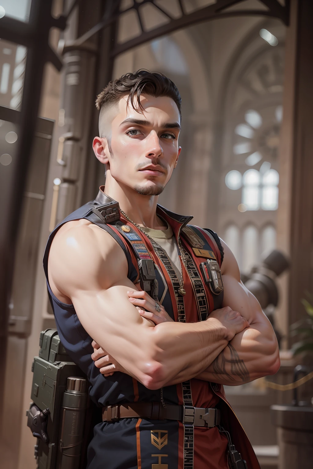 Sci-fi, fantasy,man, military