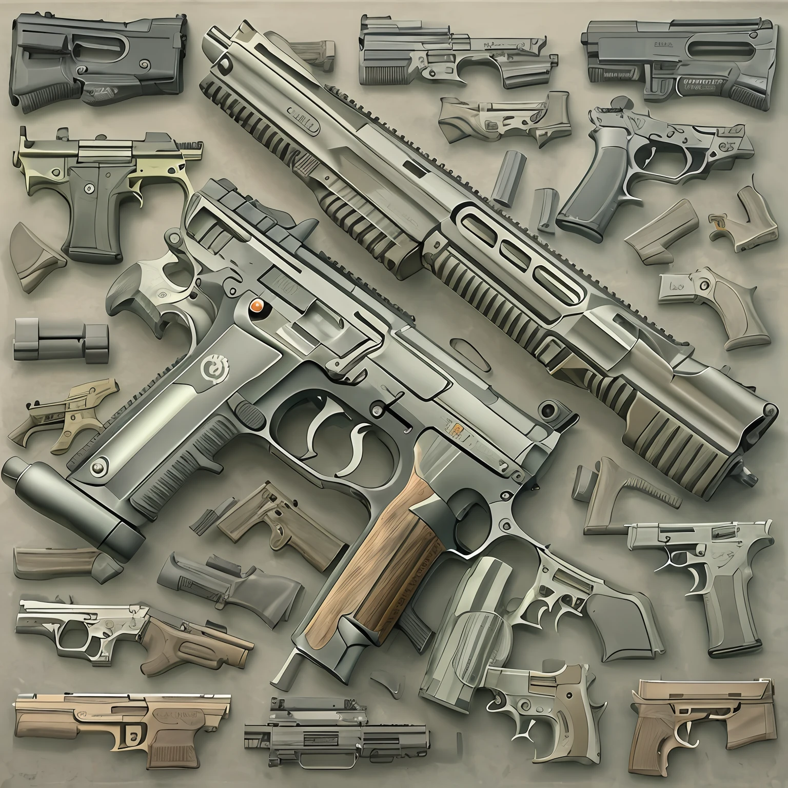 guns