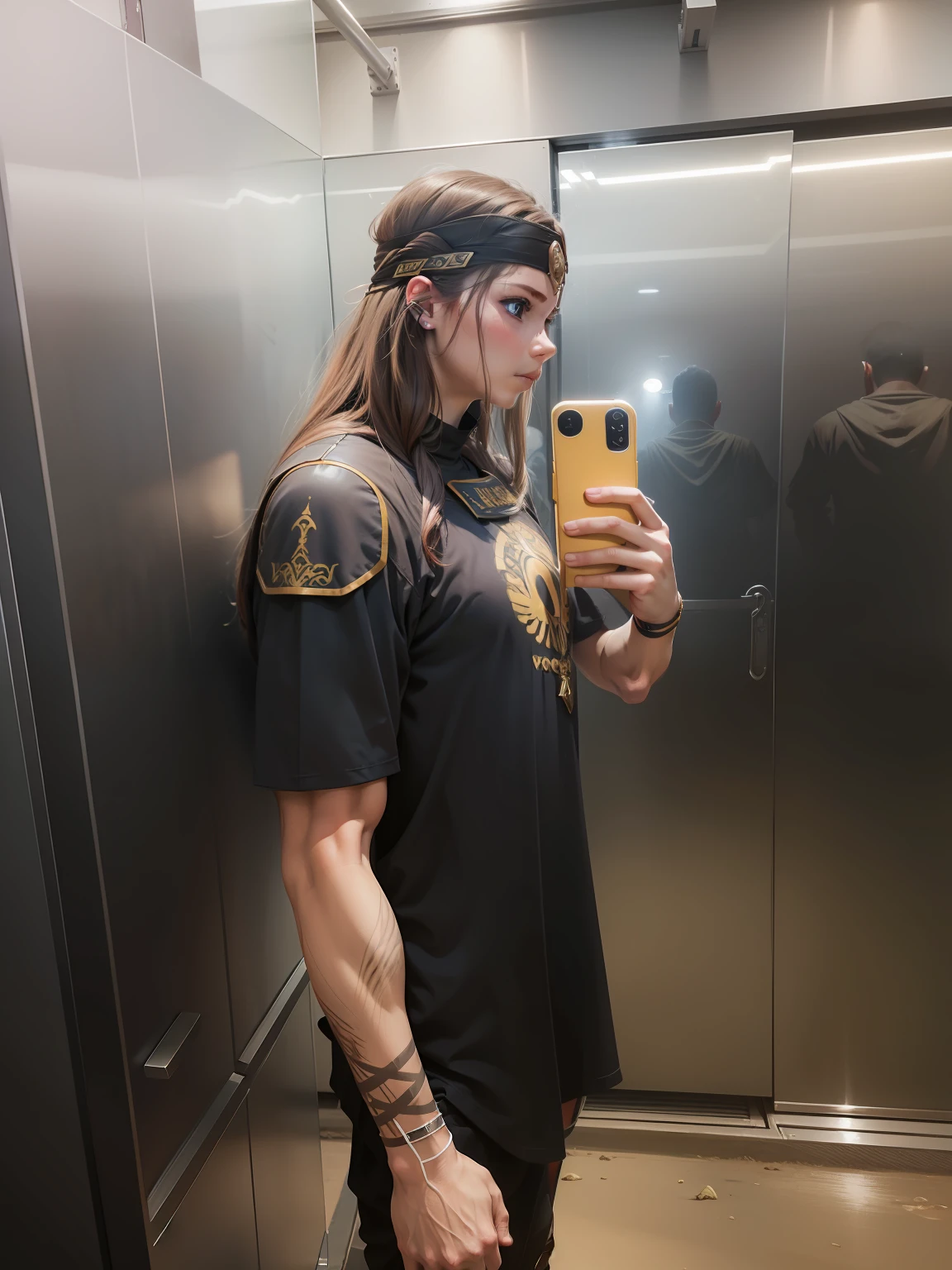 as a warrior