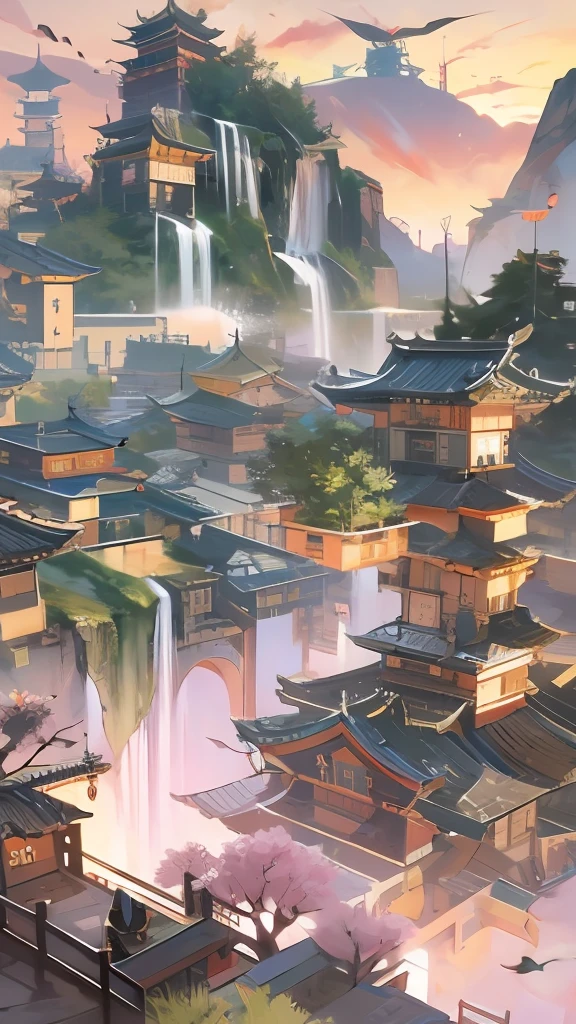 The best quality, masterpiece, koryos, ink bisim, vu changshuo, bonian, real banqiao, badasan people,
mountain horizon, river, forest, village,