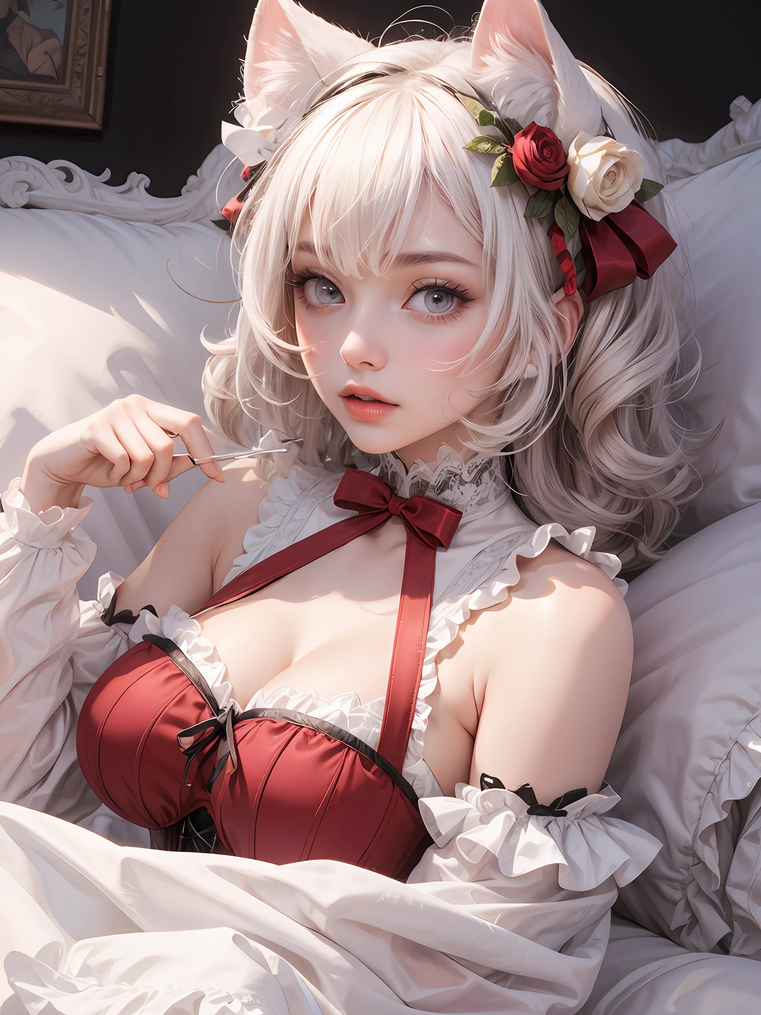 (Artwork of exceptional craftsmanship),(Detailed illustrations,(Very ideal anatomy),Very detailed and detailed drawing,Delicate lines with slow and rapid,(Realistic texture expression)),[Color tressed main line],[Strange bedroom background],[HENTAI ANIME] (JapaneseGirl (Beautiful shape) 15yo student [Luxury Girl] (cat ear ((plump)) (large chest with drooping,[wide areola]))),(Full body lingerie (Pure white corset) (Ribbon Ruffled Lace Fabric [lolita fashion])),[Realistic and glossy skin expression ([High humidity] (Soft body)),([sitting] [[boredom]] gravure),Transparency, soft ambient light,(Perfectly proportioned),(Fine and beautiful skin expression [realistic skin detail]),[Design built to the highest level,[Advanced structural understanding of materials],Ideal color coordination],(Intricate and beautiful decoration [Dense detail]),(More on shiny hair),[Perfect hand details [Beautiful Finger]],(Beautiful perfect face [Realistic face details]),[Clear gaze],[long and beautiful eyelashes],[Perfect eye details (Eyes beautifully drawn down to the smallest detail)],(detaileds,high-detail),([Precision Detail],[multi-layer texture],HighQuality,hight resolution),[(Accurate simulation of light-material interactions),Understanding Airflow,Mechanically correct representation],[Visual art that conveys a sense of narrative] [Full body like],[[Desaturation]].D:\OUTPUT\blank\[mov]\[TRANSPORT]\[Papillon]\0dd4b576dac8845f71083f77505ed262bf9cd40b.png