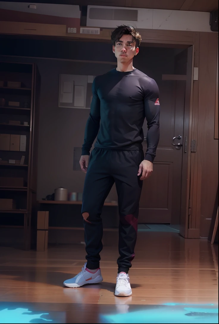 Animated background, animated whole body