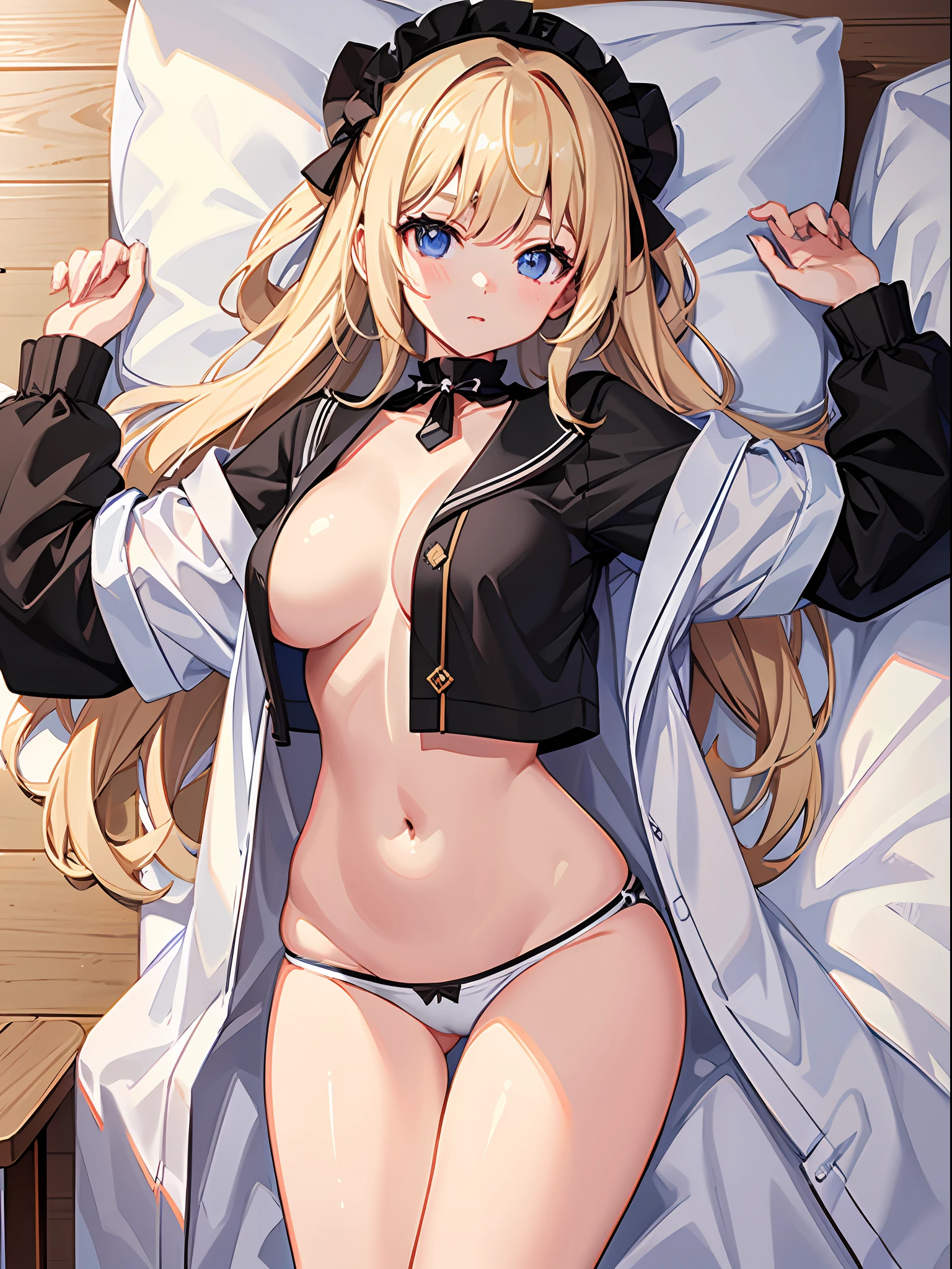 ((Best Quality, 8k, Masterpiece: 1.3)),cute ,li ,chhuge breasts ,serafuku ,thighs