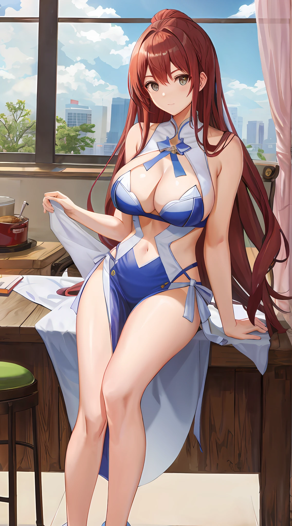 Leave the camera behind,Highlights,Oversized breasts,don't have clothes