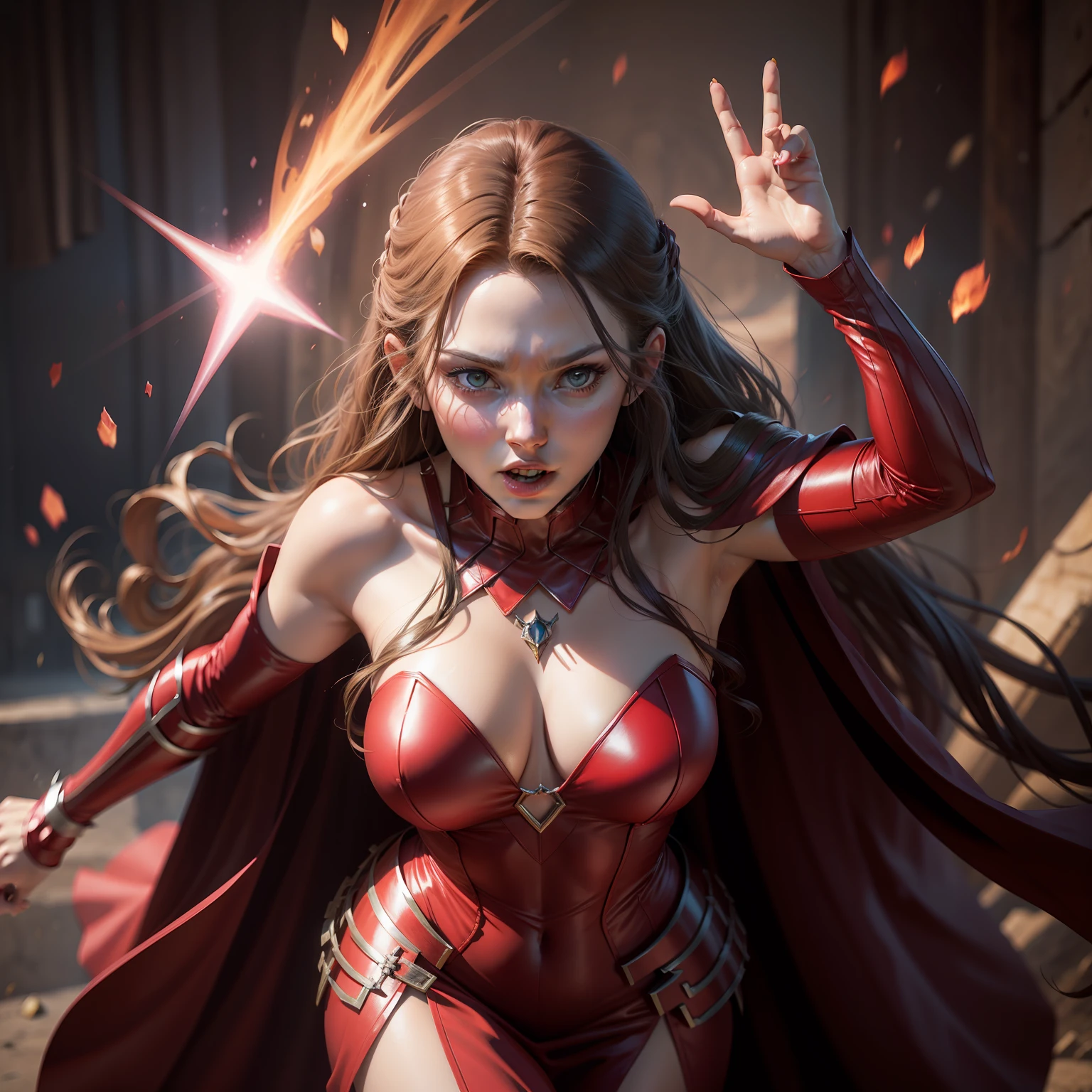 scarlet witch，k hd，Need，casting magic