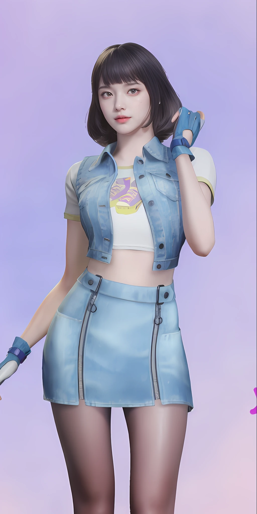 ((best qualtiy,8K,tmasterpiece:1.3))),Clear focus:1.2,(layer cut,The large:1.2),Beautiful Women in Perfect Figure:1.4,Slender abs:1.2,Moist body:1.5,Highly Detailed Face and Skin Textur,Detailed eyes,二重まぶた,long whitr hair,(beautidful eyes:1.4),(Smiling face:1.3),(Both eyes are the same size:1.4),(Smile lips:1.3),(Look straight ahead:1.4)
