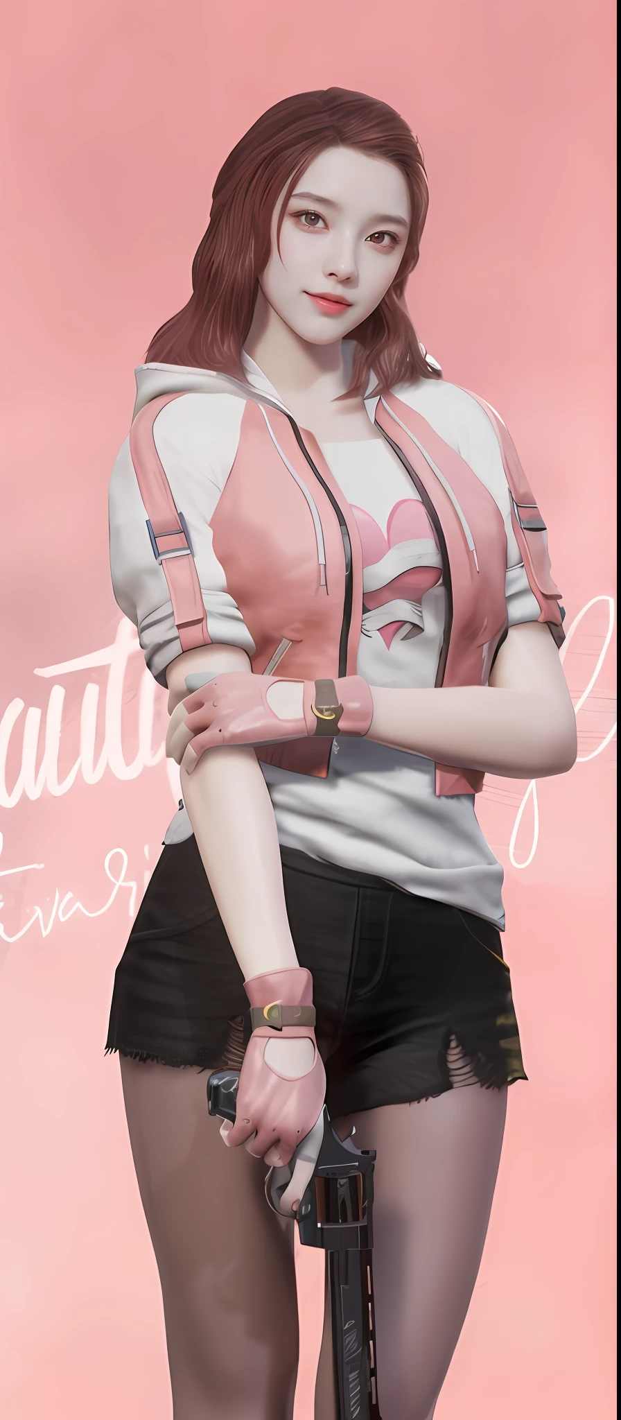 （（best qualtiy，8K，tmasterpiece：1.3））），Clear focus：1.2，（layer cut，The large：1.2），Beautiful Women in Perfect Figure：1.4，Slender abs：1.2，Moist body：1.5，Highly Detailed Face and Skin Textur，Detailed eyes，二重まぶた，long whitr hair，（beautidful eyes：1.4），（Smiling face：1.3），（Both eyes are the same size：1.4），（Smile lips：1.3），（Look straight ahead：1.4）