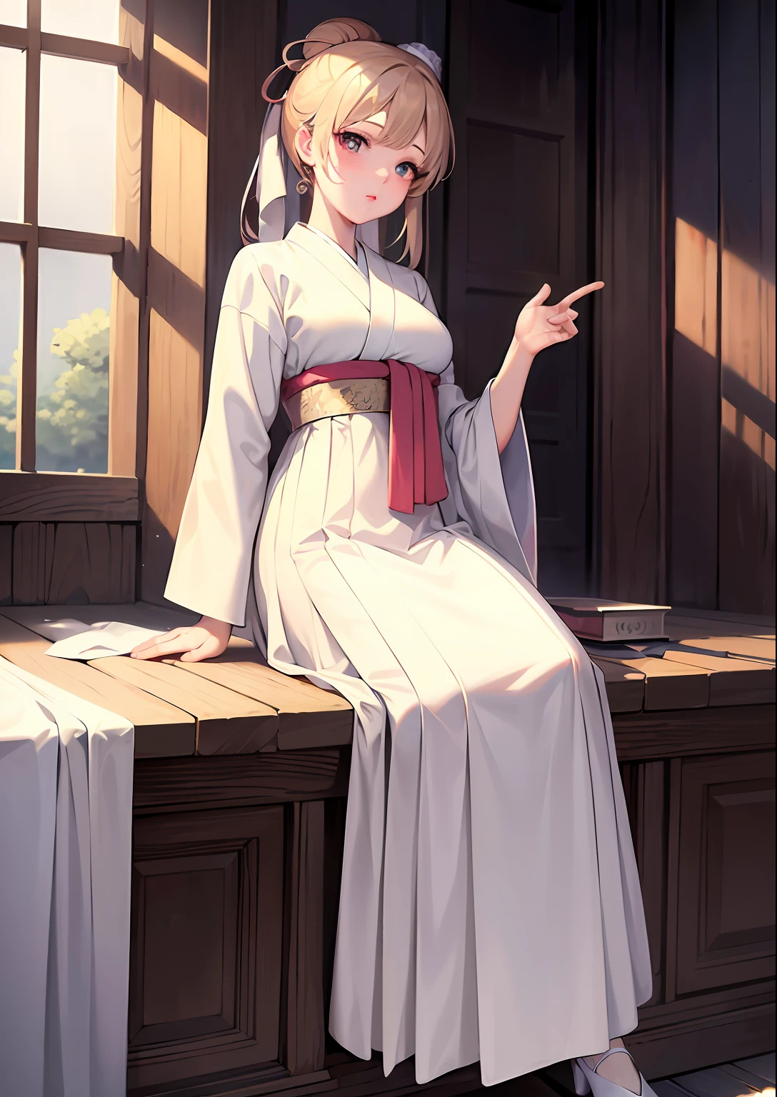 best quality,masterpiece,illustration,an extremely detailed and beautiful,extremely detailed,CG,unity,8k wallpaper,Amazing,finely detail,master,best quality,official art,extremely detailed CG unity 8k wallpaper,absurd,unbelievable Ridiculous, huge file size, super detailed, high resolution, very detailed, beautiful detailed girl, very detailed eyes and face, beautiful detailed eyes, light on face, (Hanbok: 1.1), 1girl, full body, full body Photo, ru_qun