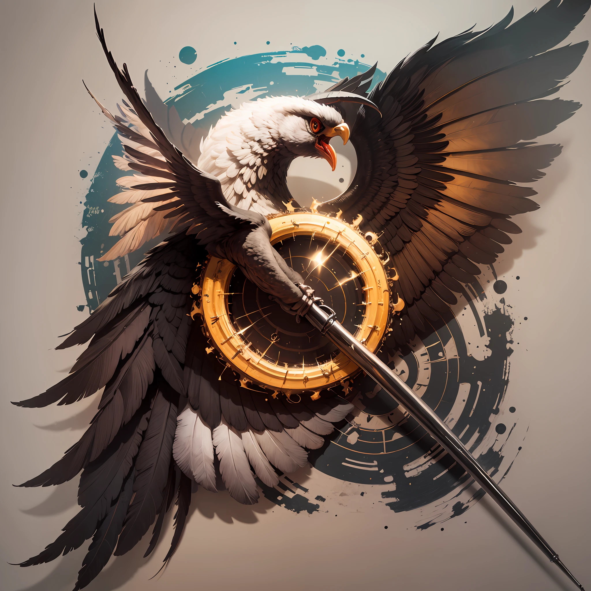 create a logo with WS letter and wings --auto --s2