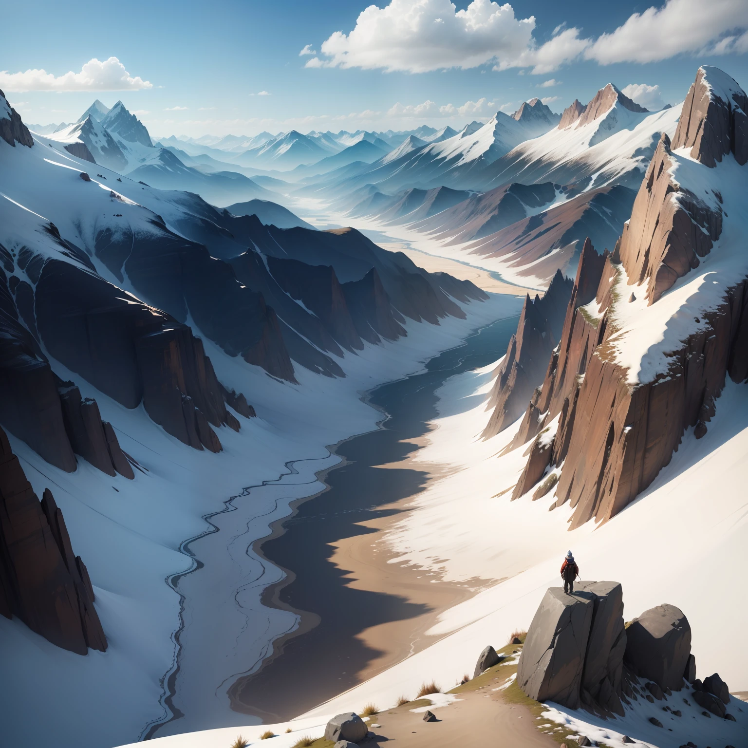It's mountains and not mountains, it's water, it's water, it's wind, it's not wind, guess something