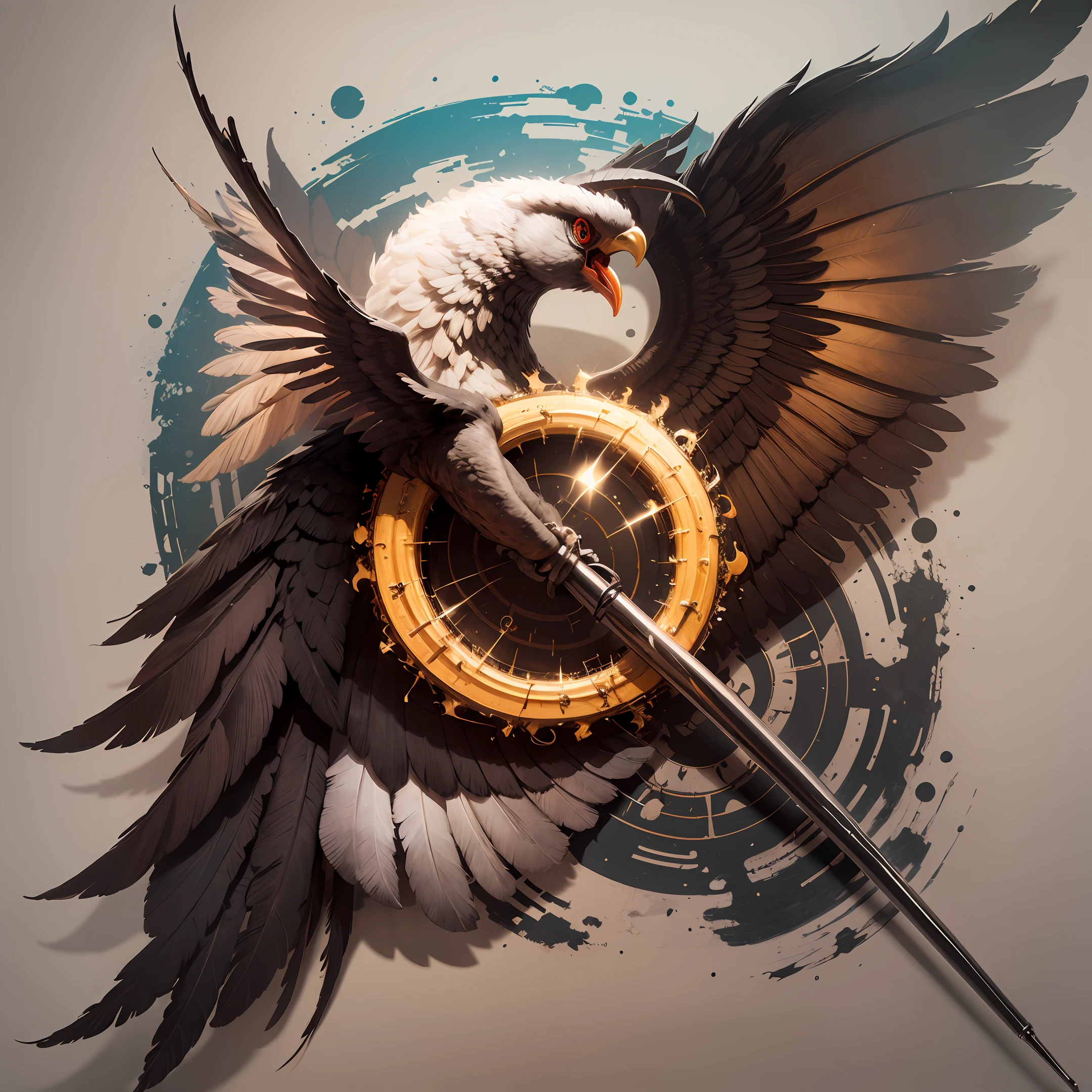 create a logo with WS letter and wings --auto --s2
