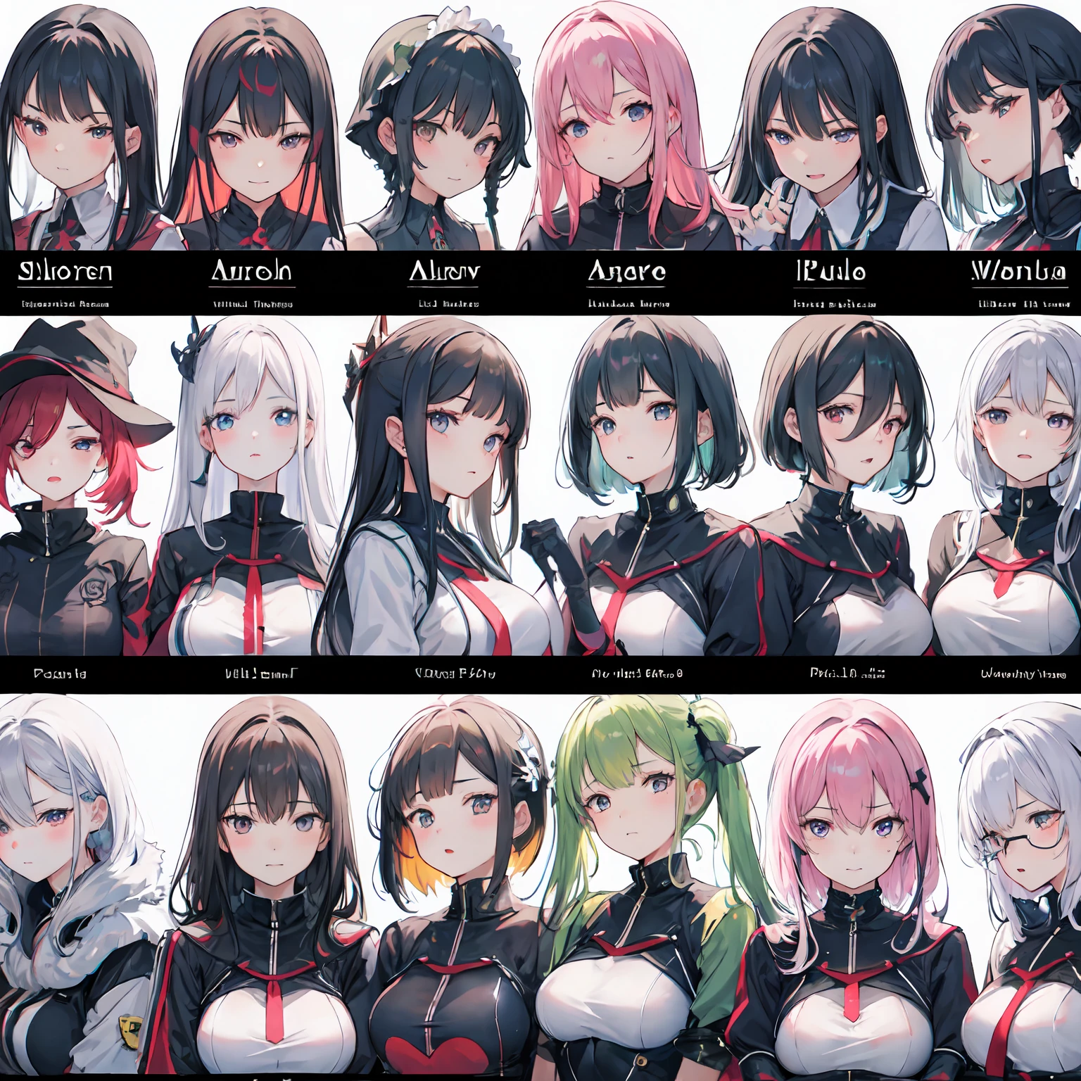 relationship graph,6+girls