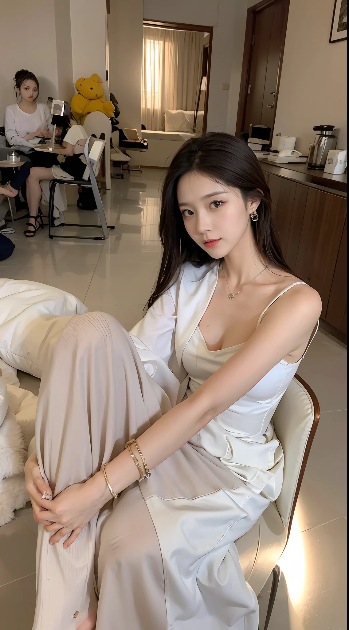 ，Masterpiece, Best quality，8K, 超高分辨率，Reallightandshadow，(beautidful eyes:1.1)，Beautuful Women