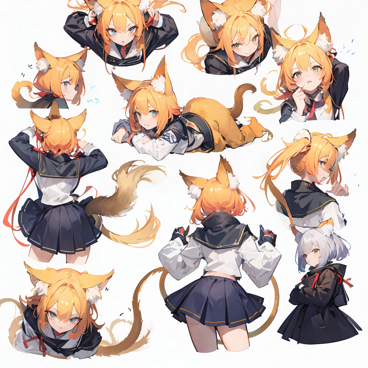 various tails
