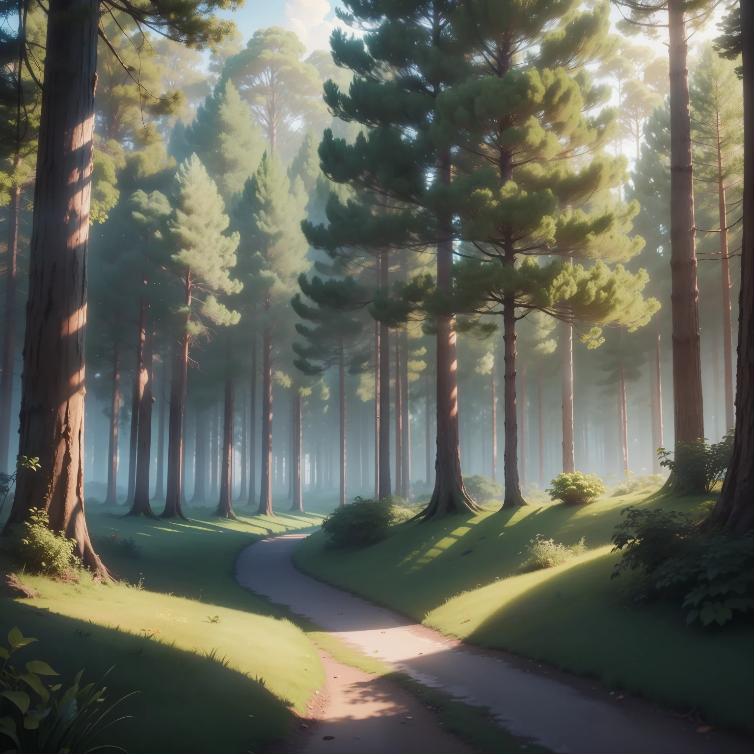floresta utra realista 4k