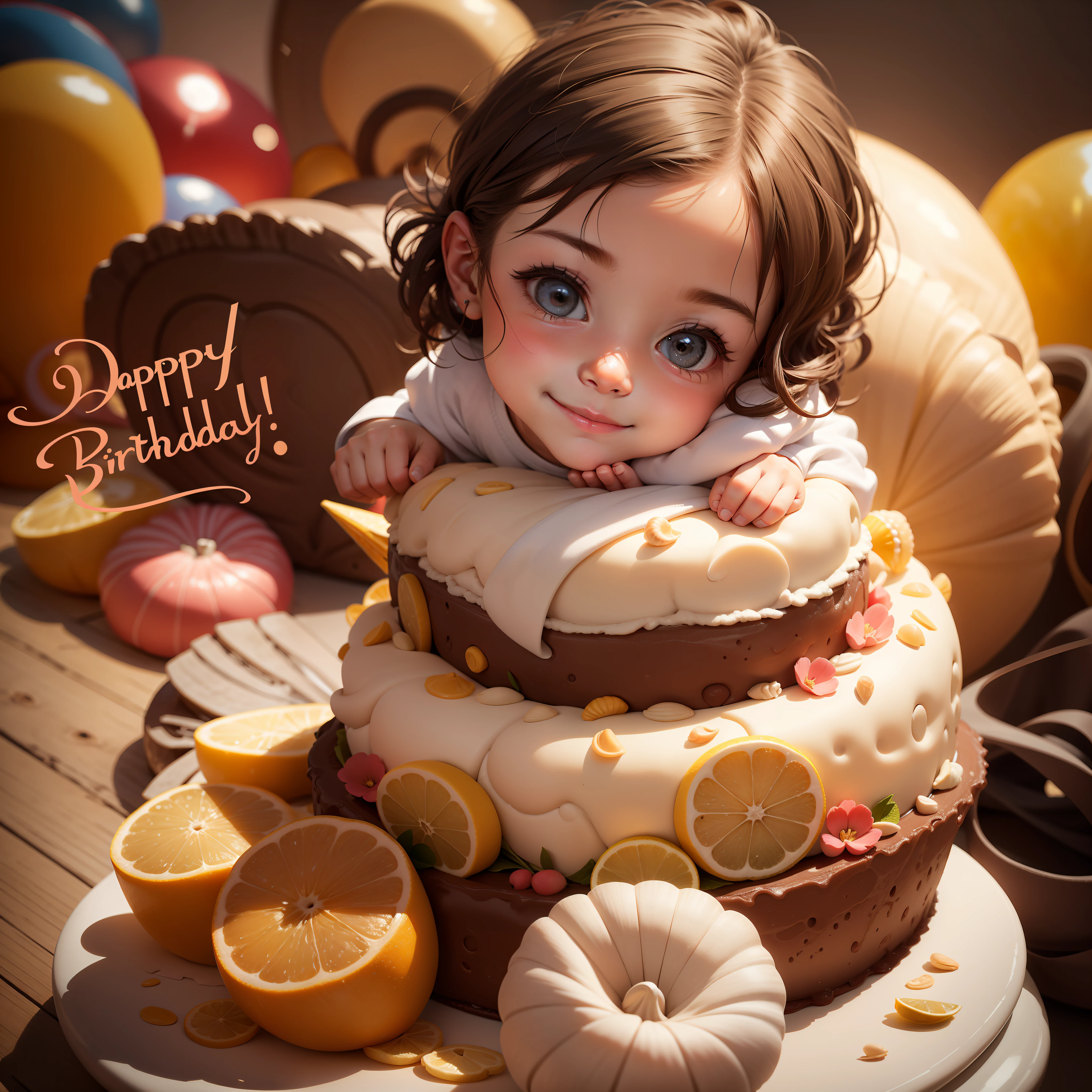 Happy Birthday Little Shell!May you have a happy day,Healthy and happy,Make it happen!