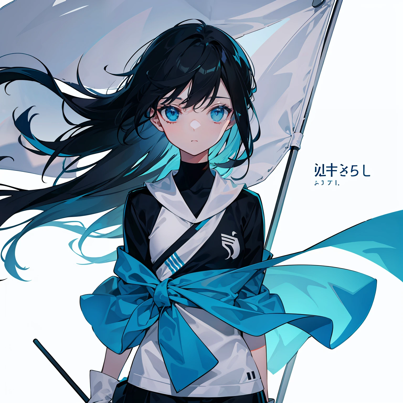 minimalist wind,Text style,Icon flag