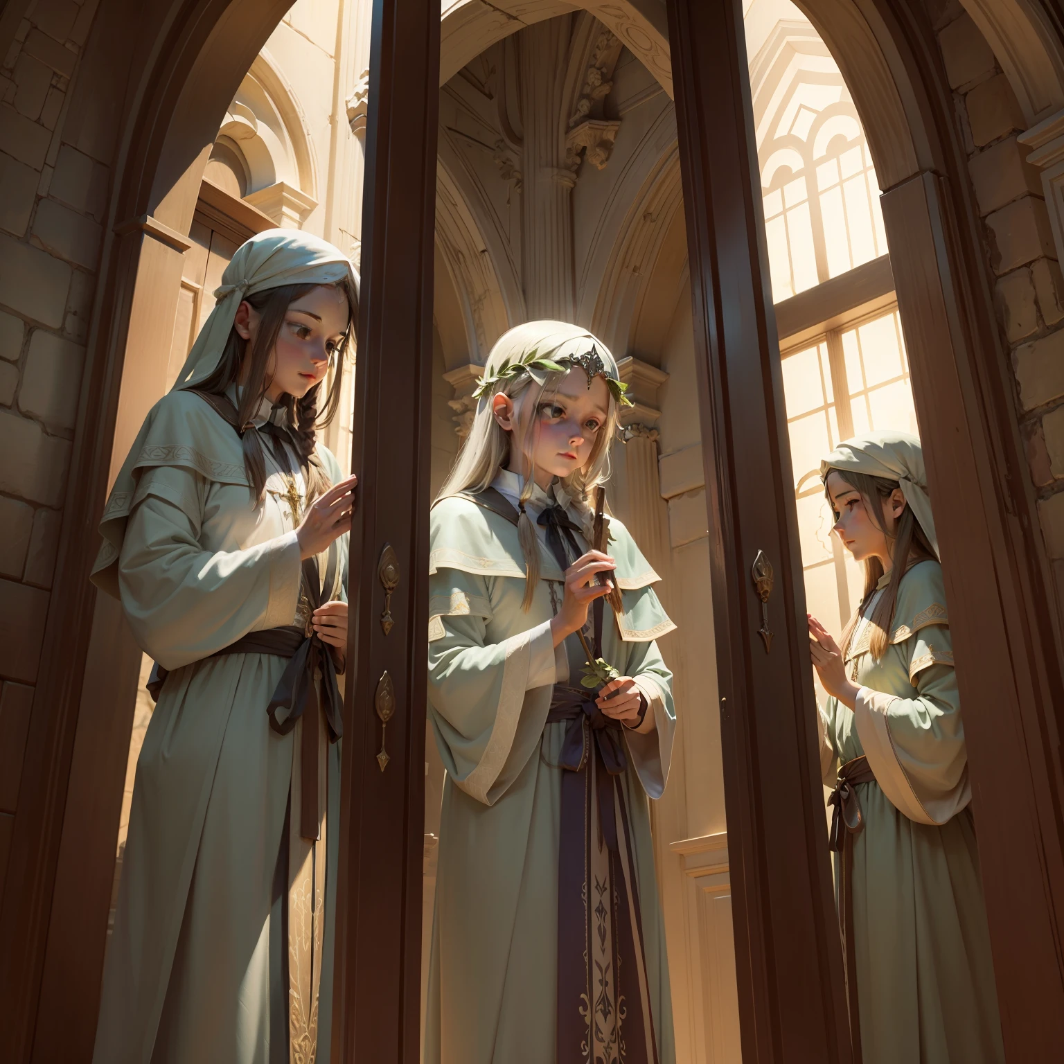 "Sage, crosses, eventide, divino, angelicales, Twelve apostles"