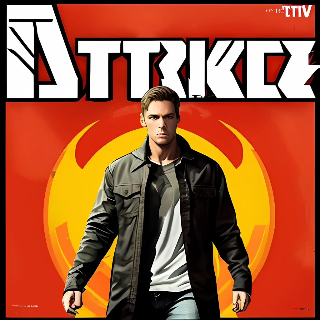 Logomarca com o nome STRIKE TV
