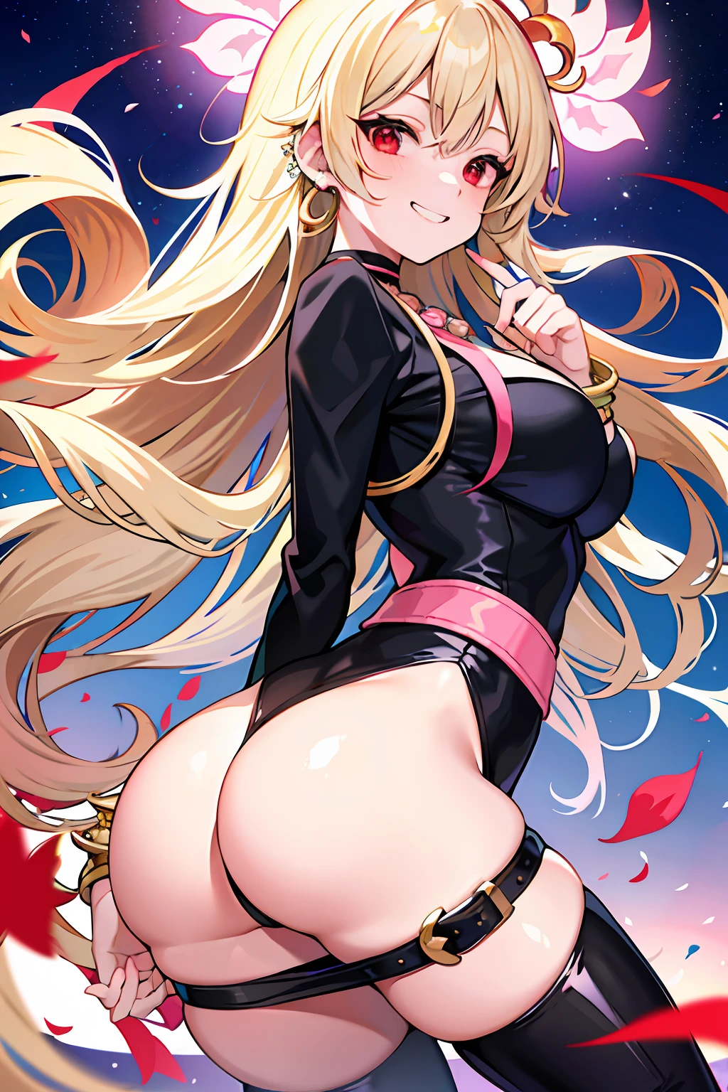 tmasterpiece,Need,full bodyesbian,1girll,By bangs,Black necklace,blond hairbl,nakeness,Blushlush,bangle,beauty breast,choker necklace,鎖骨,Straight chest,perfect bodies,Naked body,Expose the lower body,ear piercings,Eyebrows visible through hair,Gradient hair,grinning smile,gyaru,jewely,kogal,long whitr hair,looking at viewert,Beautiful buttocks,red eyes,gyuru,ssmile,Solo,street corner,Skysky,SakuraNS,petals,illustration,Fashionab,woman,with dynamism,posing on a,frontage,Colorful,dyna,Background with,element in,self-assured,Expressing the,halter,statement,Attachment,A majestic,coil,Runt,Touching pubic area,Scenes,text,Cover of a,boldness,attention-grabbing,titles,Fashionab,typeface,Catchy,titles,more big,Smart,modern day,Fashionab,focus-on、Fashionab、Remove clothes,Image landscape ratio 16:9