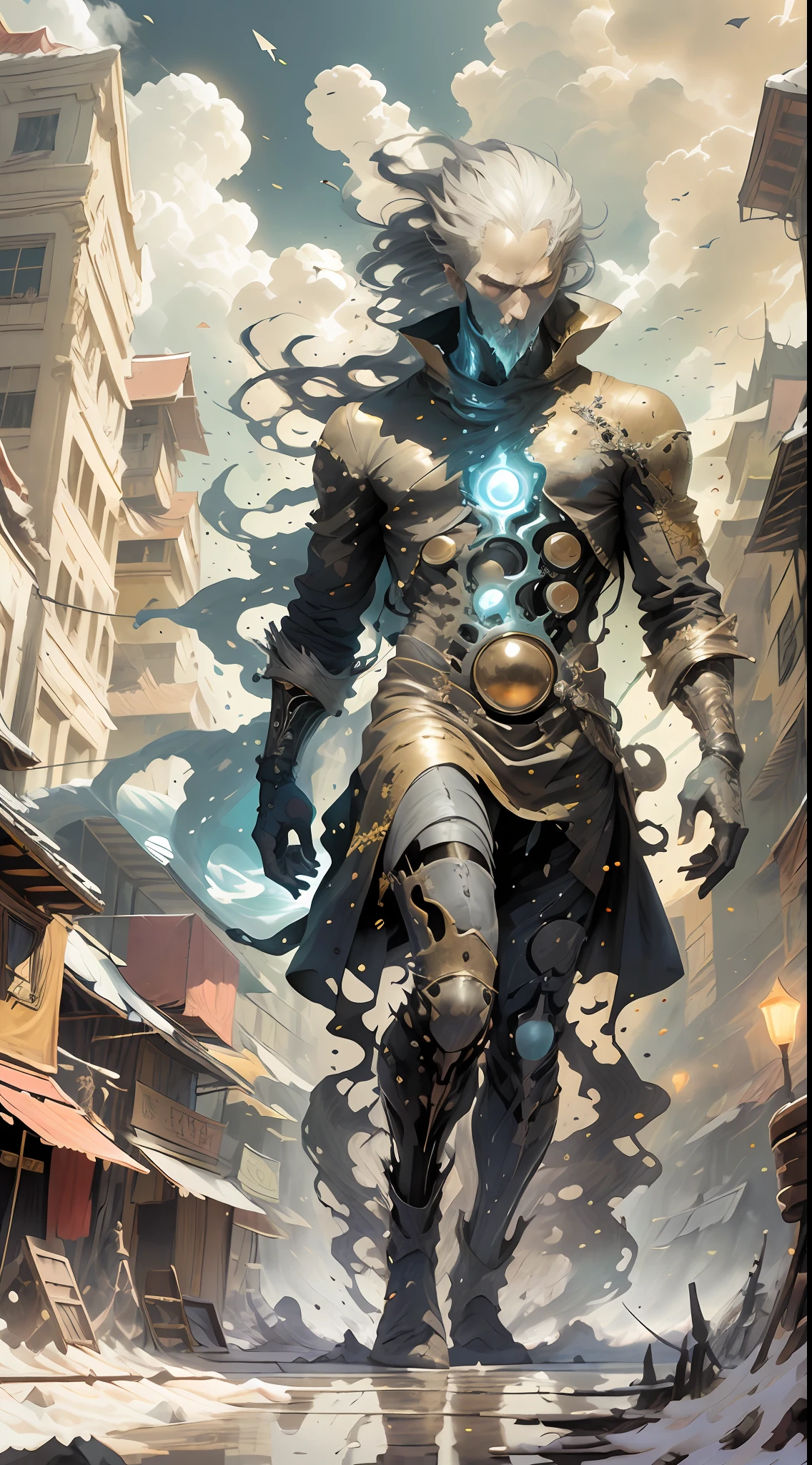 the(MIDJOURNY-v5 style) "GHOST RIDER" with his bike, he standing in the "myanmar yangon street market", ancient "hell king" style, "GHOST RIDER" full body is shining with "blue thunder-bolt electric flame", midjourny-v5.0 "MYANMAR YANGON STREET MARKET" style, dress are full of hell armor with aqua 4D arabesque desing, ("MARVEL UNIVERSE") design, DUO tone color, "MYANMAR YANGON" CITY "DOWNTOWN" background, ghotic, 4d illustrated ( HELL bike) design, post of "MYANMAR" world, futuristic city, "FUTURE" building and street style, shiny great colors,prosperous buildings, breathtaking architectural designs, luxurious constructions, highly massive detailed, perfect position, stunning progressive architecture, flawless world, subsurface scattering, flawless buildings, beyond imagination, 8K, global illumination, god rays, "MYANMAR YANGON CITY world in the style of Studio Ghibli, future city scape style, ("BO GYOKE MARKET" )is cinematic colors, trading on artstation, strong and majestic 32k, 4D Illustrator digital painting, volumateric lighting, character style, futurepunk aesthetic, "maximum focused on the character", 8k resolution, 32k rendering, using Cinema 4D, trending anime artwork, very strong demonpunk( GHOST RIDER ) design, digital epic artwork, shot with SONY(A7RV)FE 80mm F/5.8,viktor antonov concept art, dressed as a ((HELL KING)), official character art, technomancer, character artwork, stunning character art, ultra realistic, 32k, ,luxurious cinematic colour quality, unique and mesmerizing building look, tranding on artstation,(magnificent 4d arabesque art), ostentatious detailed future YANGON city. 32K,4D,64-bit,pixar c4d, (extremely detailed CG unity 8k ), (masterpiece), (best quality:1.2), (highres), (illustration:1.1), (cinematic light:1.1), finely detailed, intricate details, (best illustration), 8k resolution, intricate details, best quality, realistic, ultra-detailed, best illumination, best shadow, ultra-HD, cryengine, ultra hd, (detailed reflection),