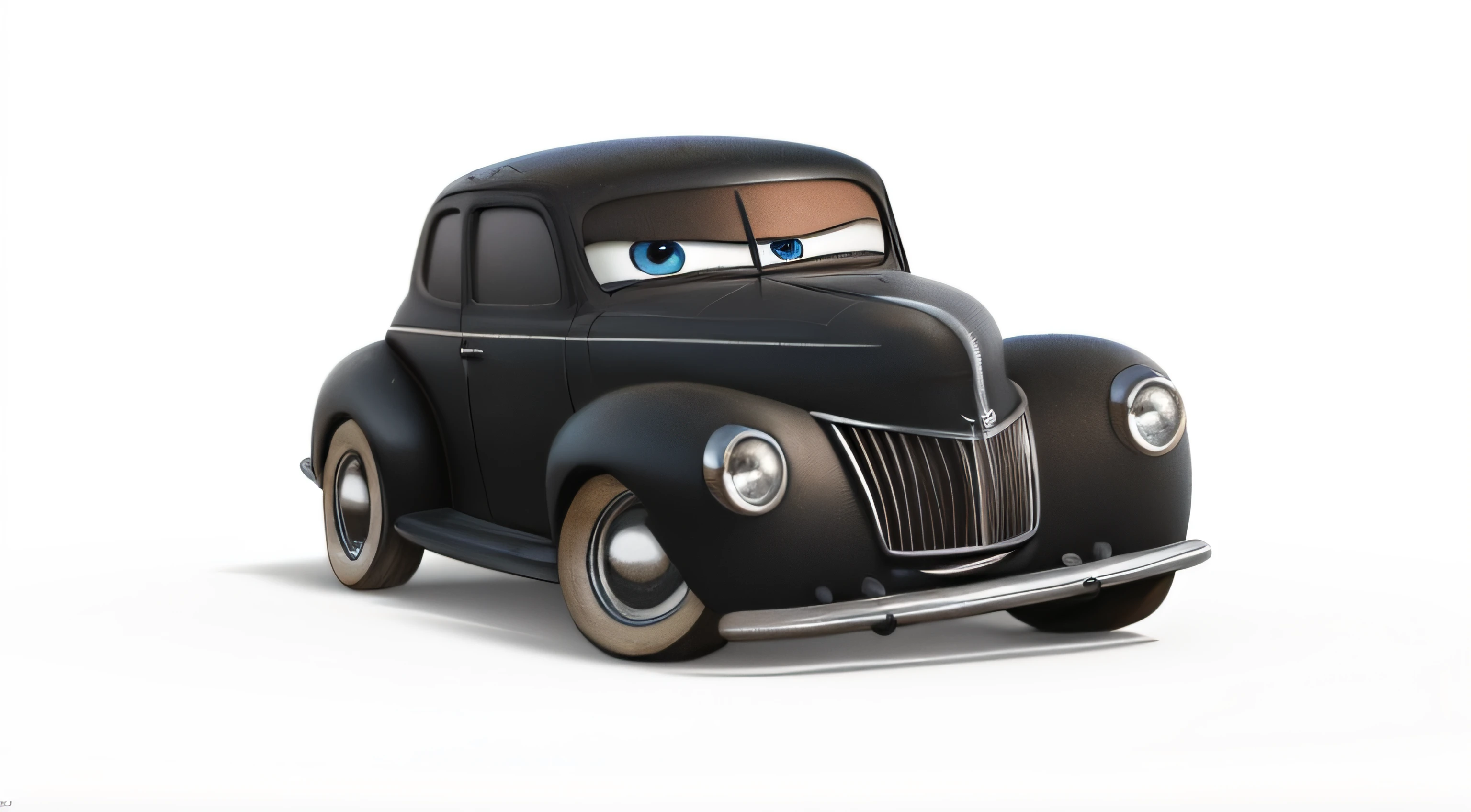 a close up of a cartoon car with a big smile on its face, cars pixar movie style, pixar cars movie style, black car, the cars have faces, cars, pixar octane render, hiro, pixar. octane render, pixar cars in mad max fury road, automotive, a car, cars portraits, pixar render, anonymous as a car, smokey, shifty, city in the background, cars pixar movie style, pixar cars movie style, disney pixar movie still, depicted as a pixar character, disney pixar movie, animated film, pixar character, ideal pixar character, disney pixar, animated movie, still from a pixar movie, still from pixar movie, pixar movie still, frame from pixar movie, police car, black