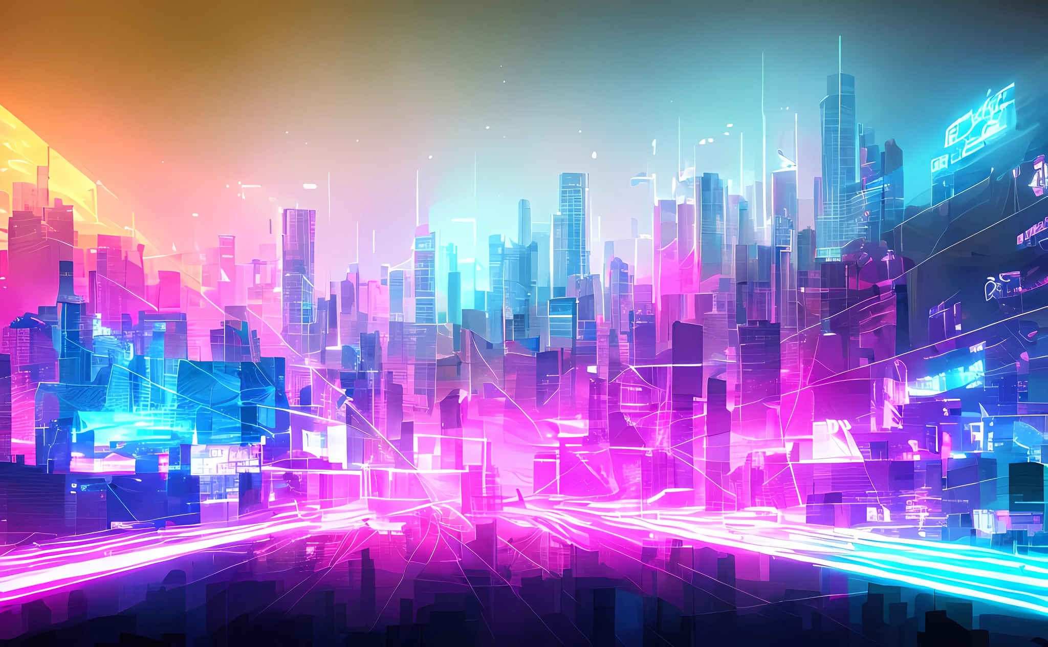 imagem arafed de uma cidade com um grande x no meio, imagem hiperrealista de x, logotipo x, tech art, estilo Cyberpunk | Cybernetic | estilo futurista, arte 3D digital ultra realista, desenho minimalista, logotipo X.