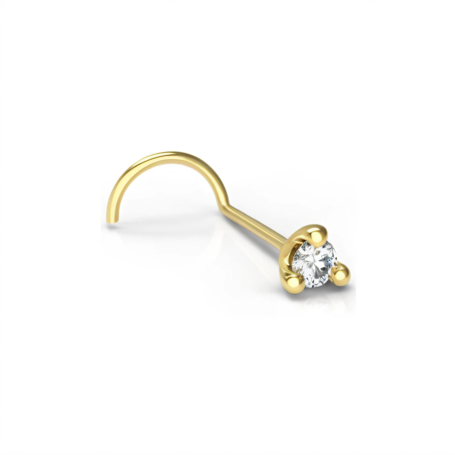 a closeup of a single diamond nose ring, anel nasal, nariz refinado, non-nasal penetrant, Perfurado, preciso, ultra-detalhado, Ultra - Detalhado, penetrante, disco Rigido, nariz aquilino bonito, description, Vista Trimestral, ultra precise, simplista, superior, vivid detail, "ouros, Denning, nariz menor, Miniatura do YouTube, 3 6 0 p