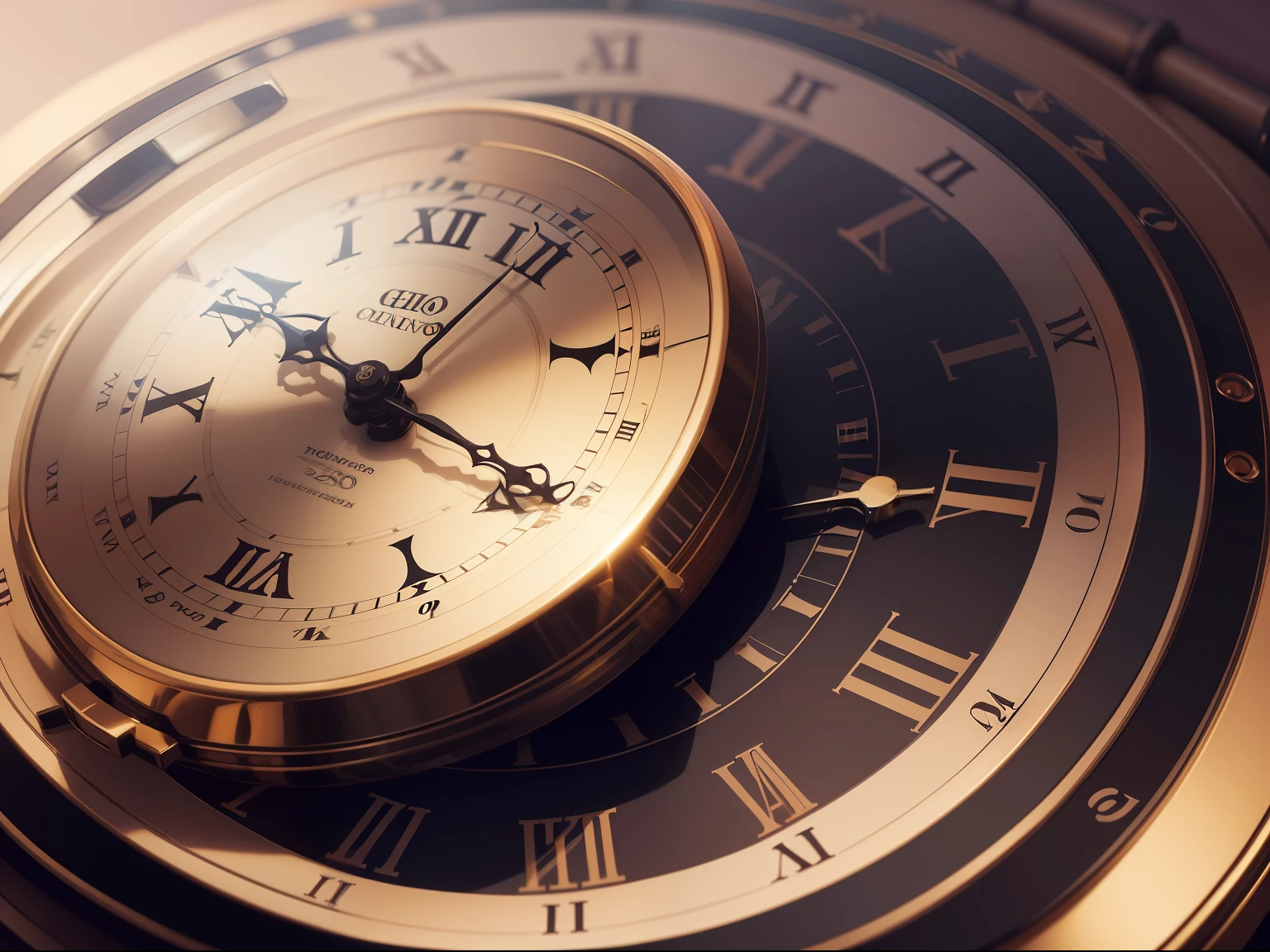 "Tempo como Aliado": A cover with a clock highlighted, highlighting the importance of taking the time to improve our lives.