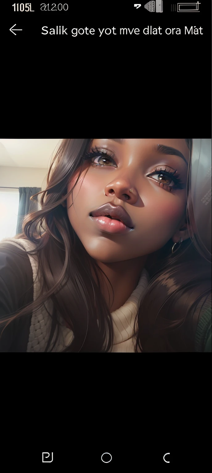 Dark Skin, big lips