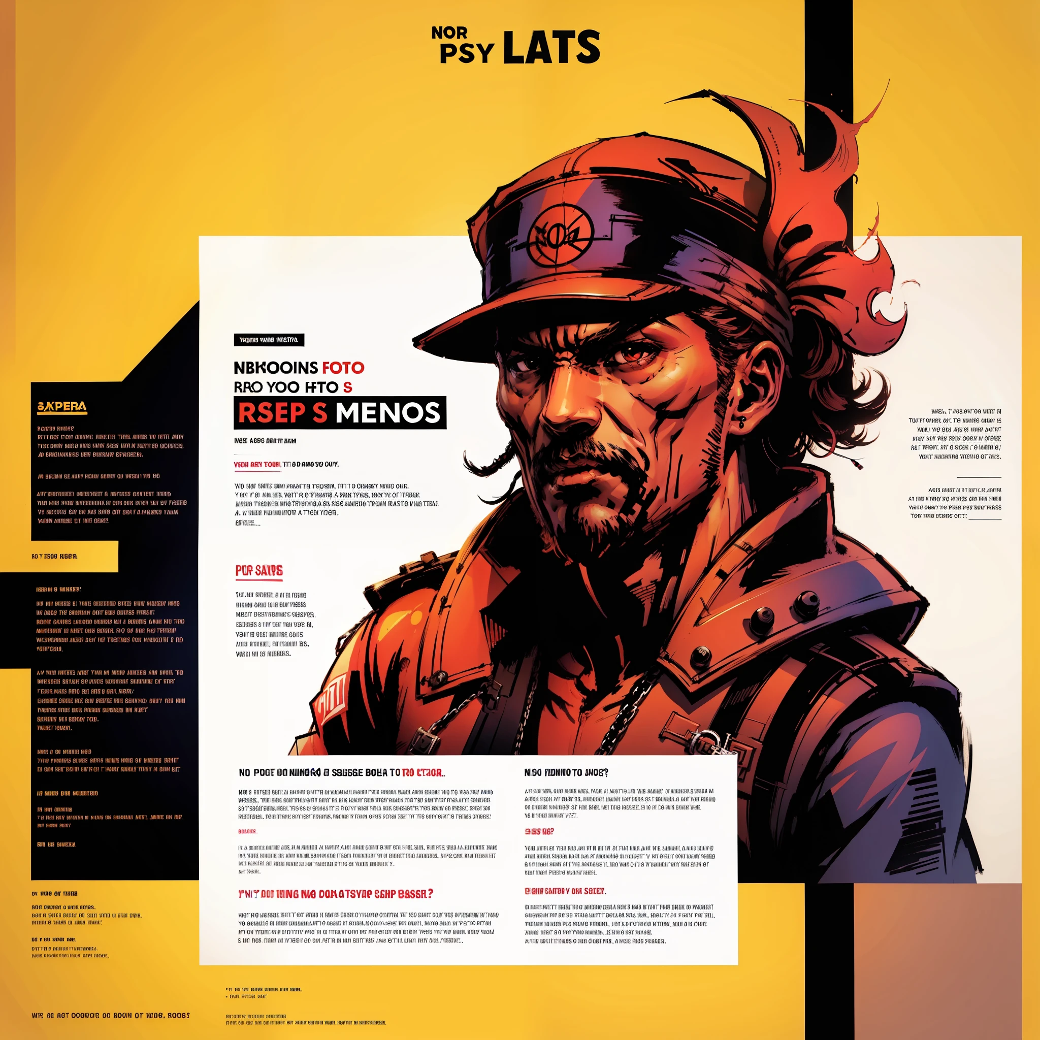 FLYER RAP.NO PERSONAS,NO TEXTO