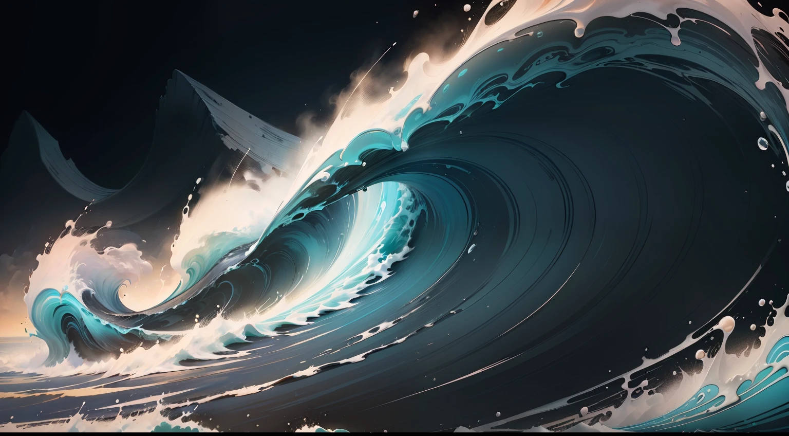 a close up of oil colored waves with a black background, color hd image, cool background, hd wallpaper, color splashes, color image, 4k wallpaper, 4k wallpaper, nice colors, background art, colorful high contrast hd, art wallpaper, amazing colorful background, splashes of color, full colors hd, colorful paint explosion