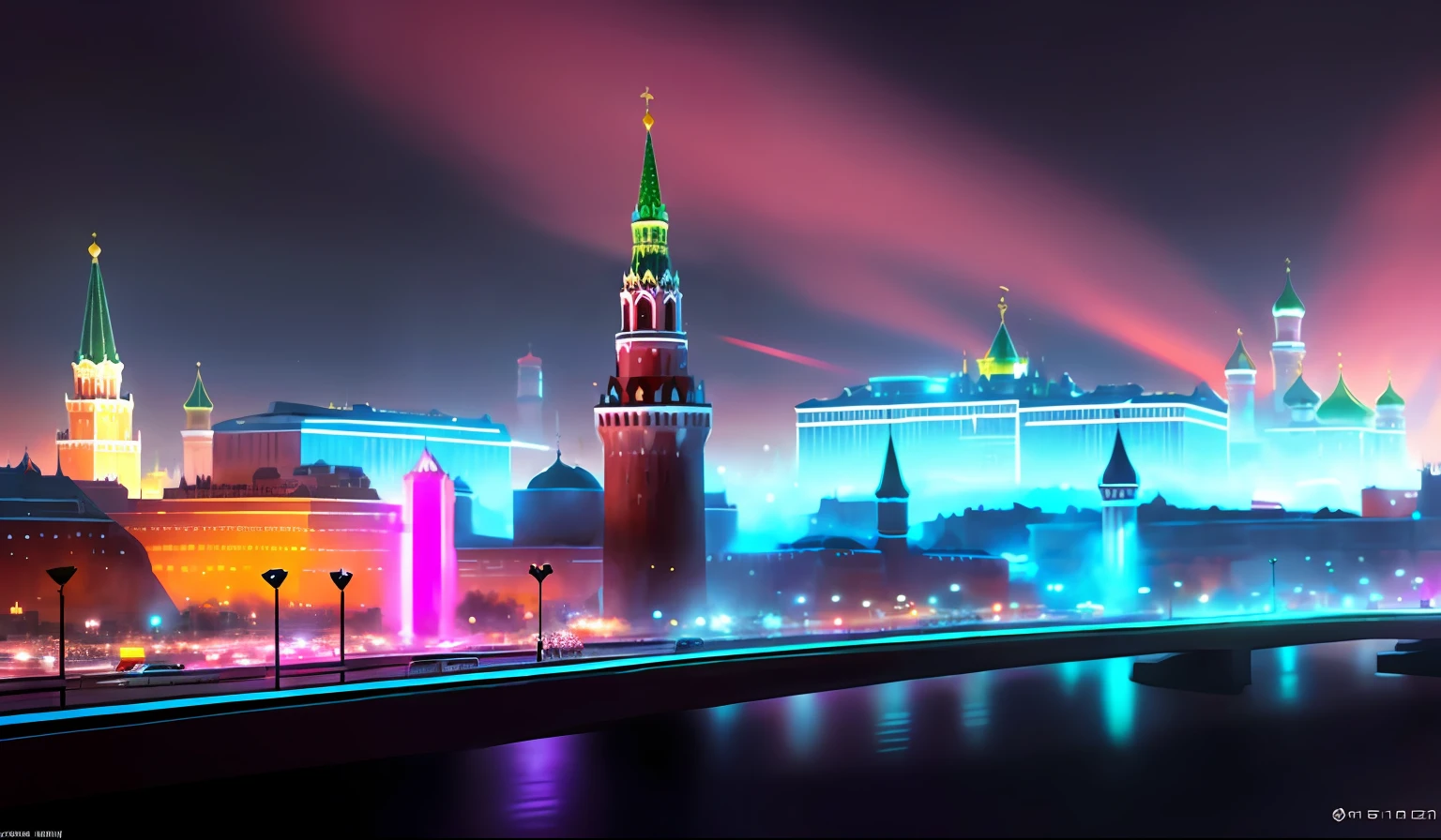 Moscow Kremlin, Moscow, kremlin, kremlin towers destroyed, Moscow Kremlin on fire, sanctions in Russia, beautiful russia of the future,, Red Square, a bird's-eye view of the Moscow Kremlin, the photo was taken at night, in the center of Moscow, on the Petrova embankment - anime art, cyberpunk style, cyberpunk style, Digital cyberpunk-anime art, cyberpunk dude, cyberpunk style, anime cyberpunk art, anime cyberpunk style, anime cyberpunk, Modern anime cyberpunk style, cyberpunk, cyberpunk atmosphere, cyberpunk atmosphere, Has cyberpunk style, , Bright colors of cyberpunk