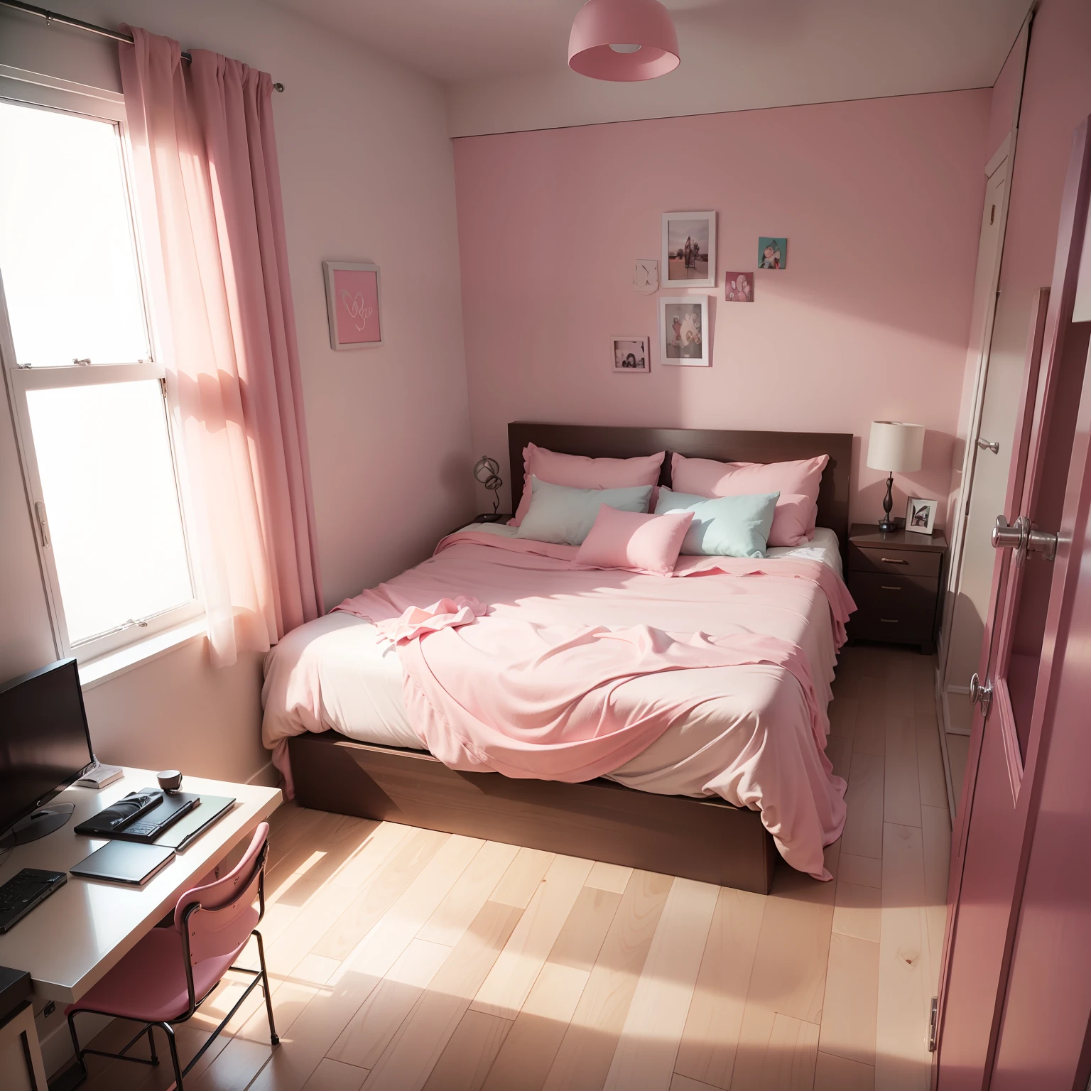 Dream Room,in pink,beiges