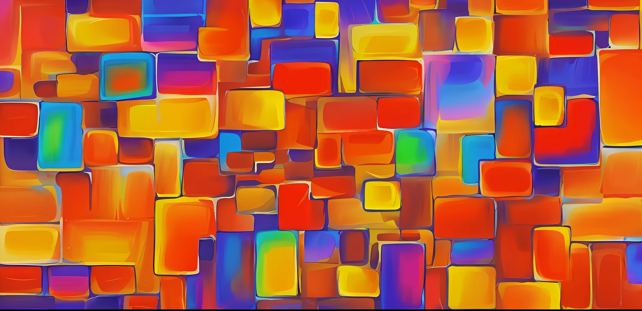 abstract painting of a colorful background with squares of different colors, abstract blocks, abstract geometric art, abstract painting. 8k, painted digital art, colorful mosaic, geometric abstract art, colourful digital art, vibrant digital painting, colorful digital painting, colorful digital art, abstract art, colorful generative art, trending digital art, digtial painting, cubism style, instagram art