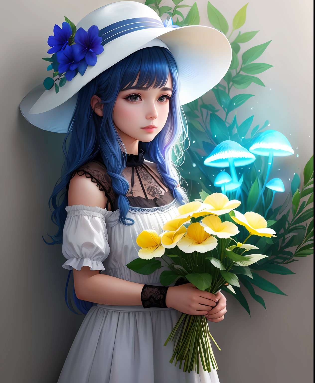 obra-prima, melhor qualidade, alta qualidade, papel de parede 8k extremamente detalhado da unidade CG, padon bright mushrooms, creating a sense of mystique and enchantment, Artistic Station, digital illustation, intrincado, trend, pastels colors, oil-painting, fotografia premiada, Bokeh, profundidade de campo, HDR, flor, chromatic aberration, fotorrealista, extremamente detalhado, trending on ArtStation, trend at CGSociety, intrincado, alto detalhe, dramatic, arte no meio da jornada