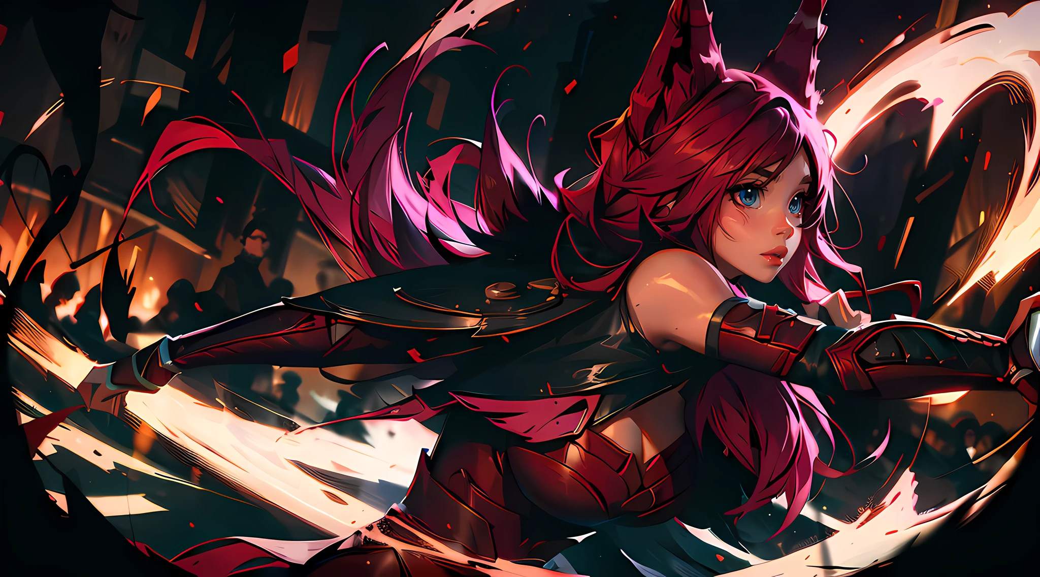 gorgeous face, anime face, plump lips, beautiful face, 4k
