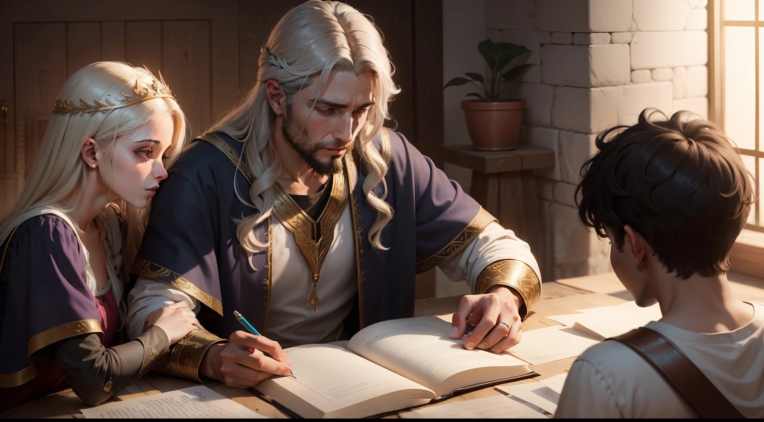After Samuel's birth, Elcana continuou a cumprir seus deveres religiosos e familiares. Although the biblical story does not provide many details about Elkanah's life after Samuel's birth, podemos inferir que ele manteve seu papel como um homem temente a Deus e um pai amoroso.