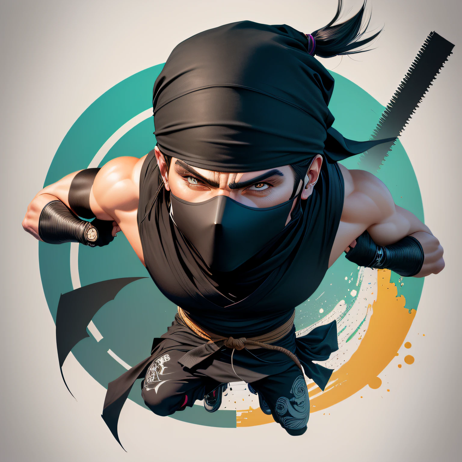 H0slMPi.png, Caricatura de ninja, realista